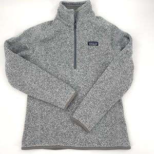 Patagonia Better Sweater Quarter-Zip Fleece Pullover Women sz Small